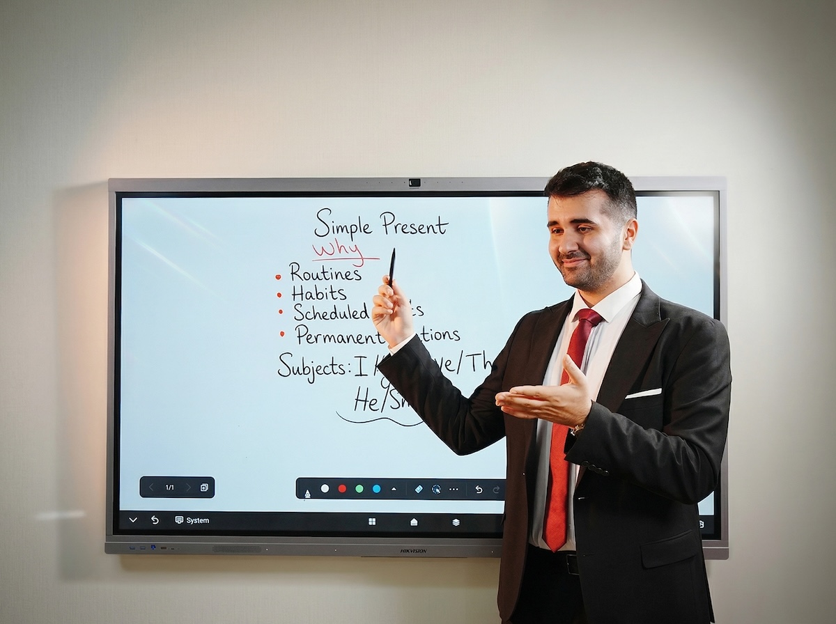One-on-one tutoring session at London Education Centre